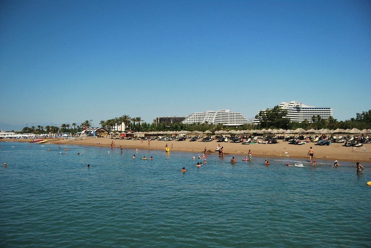 Семейный отдых в Белеке (Турция). Климат, вода в море, пляжи. 