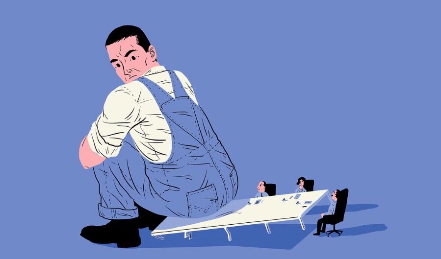 Идея более полного участия работников в корпоративном управлении набирает популярность в западном мире. Но одновременно в Германии, на родине возникновения концепции co-determination, бизнес всё чаще недоволен слишком большим участием сотрудников в ведении бизнеса.