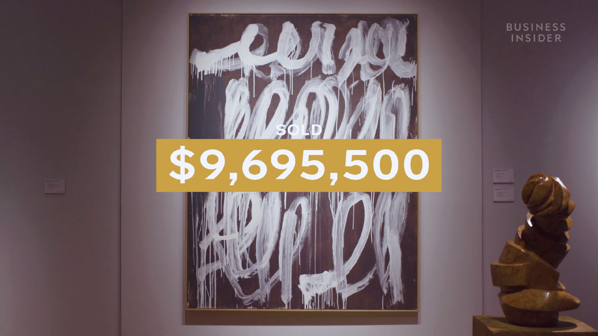 Картина художника продана за 9,695,500$ 