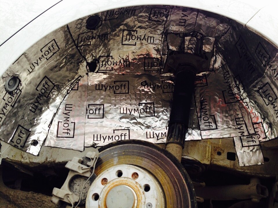 Шумоизоляция на голый металл