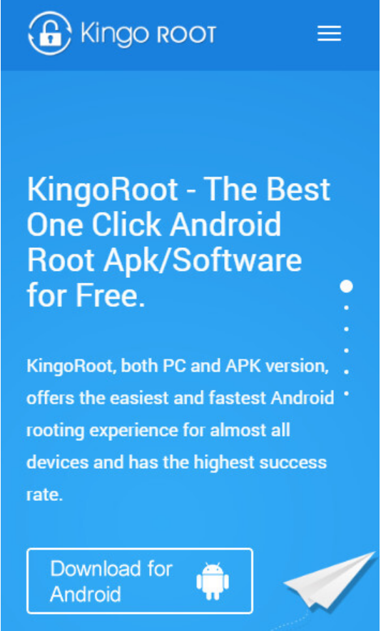 KINGOROOT APK Android.