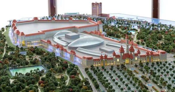 Весь покрытый зеленью, абсолютно весь ( так задумывалось)