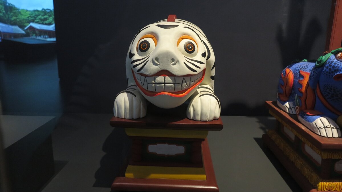 В одном из музеев Сеула :)