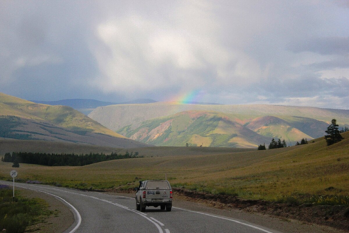 Алтай. Чуйский тракт.