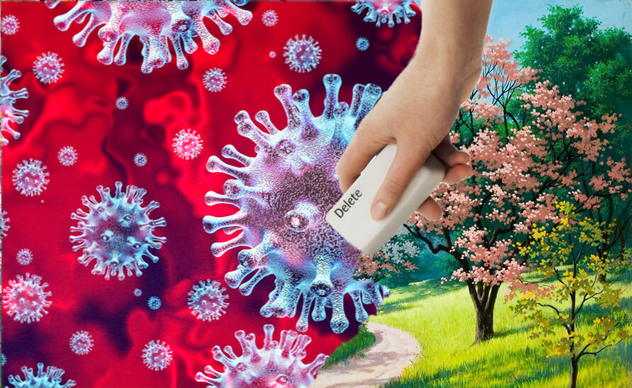 Стирай Коронавирус в своей голове!! 