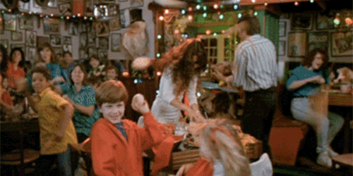 Обычный день в семейном ресторане