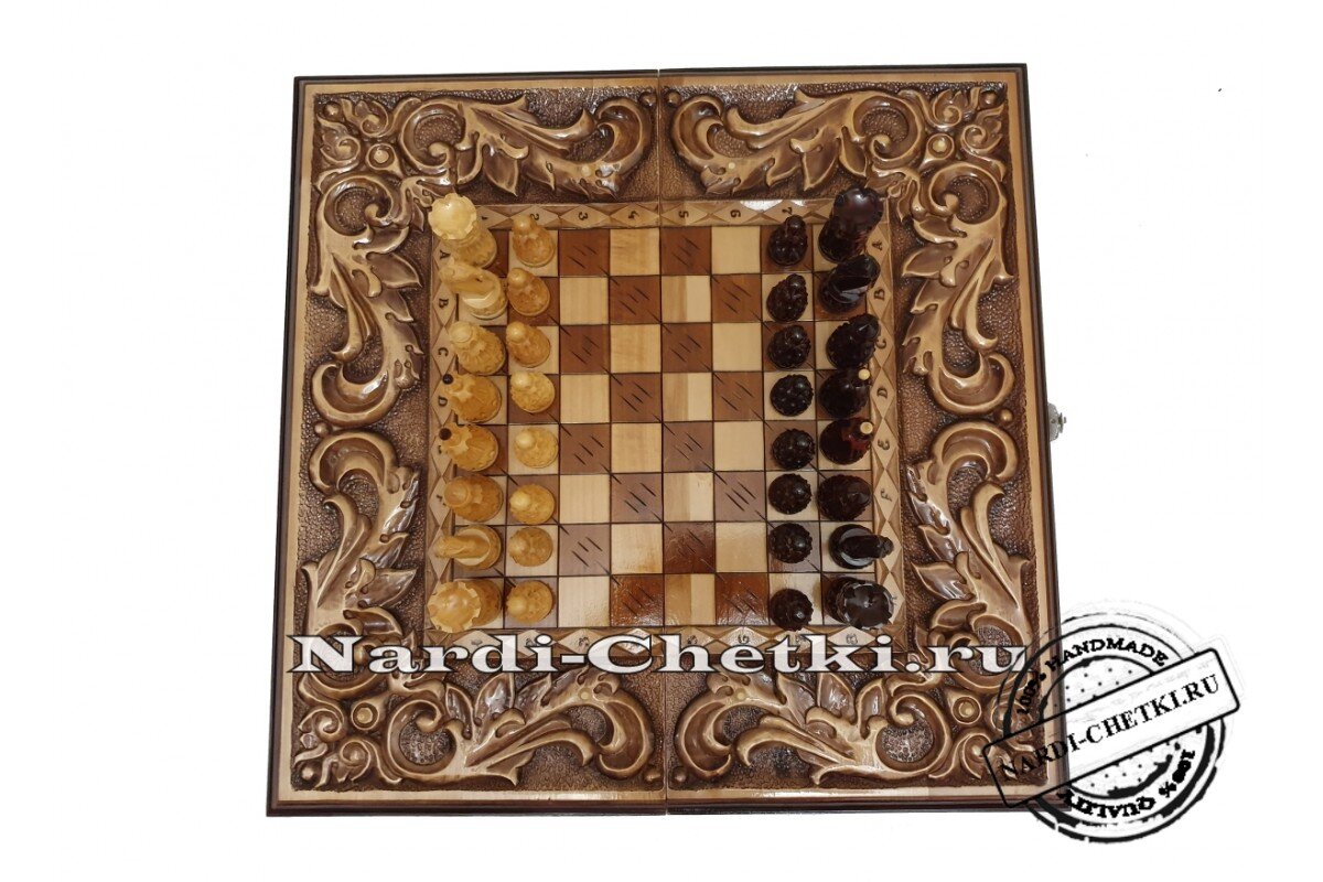 Шахматы-нарды-шашки "Гетман"