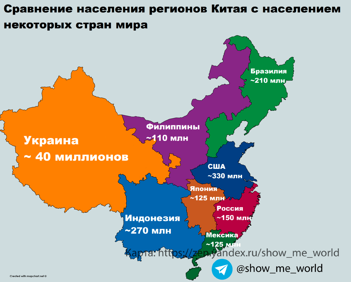 Население китая индии японии. Карта регионов Китая. Населенность Китая по регионам. Карта численности населения Китая. Численностьнасиления Китая.