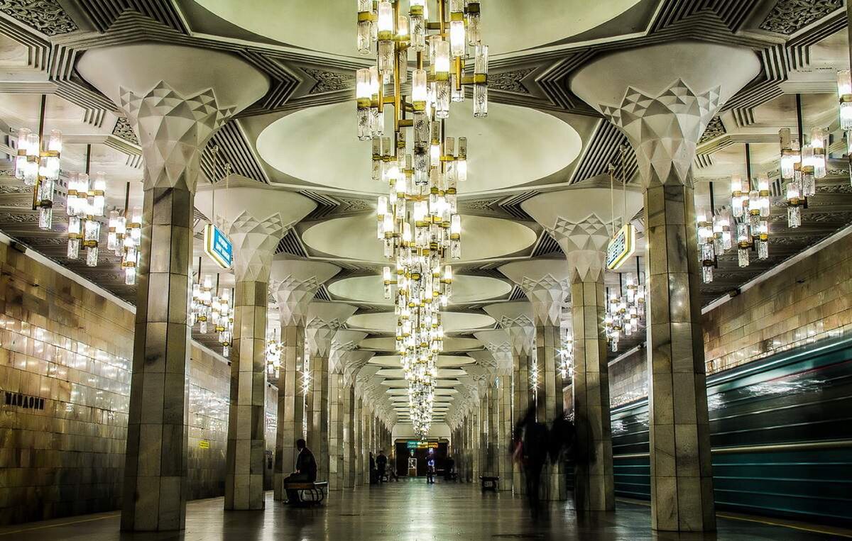 Метро ташкента фото