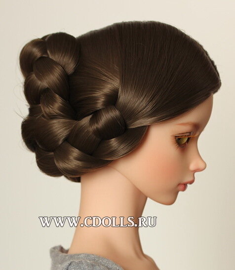Парик с косой-пучком от Iplehouse 