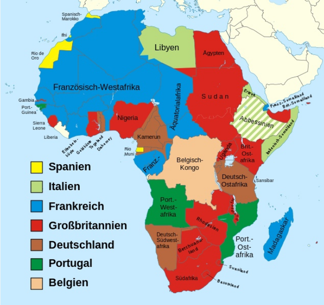 
В колониальную «драку за Африку» образованная в 1871 году Германская империя включилась одной из последних.-2