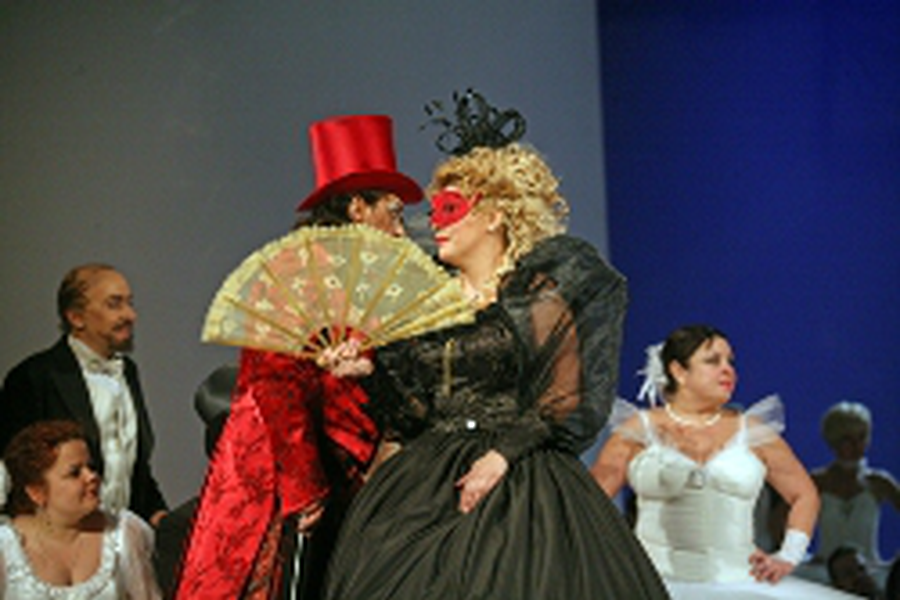 Фальк - Сергей Шеремет; Розалинда - Наталья Креслина