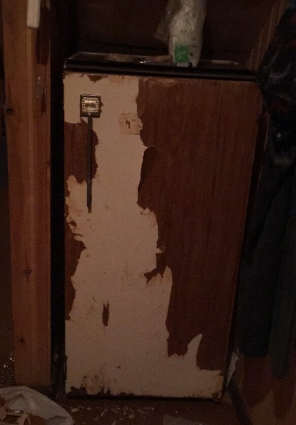 До покраски. 