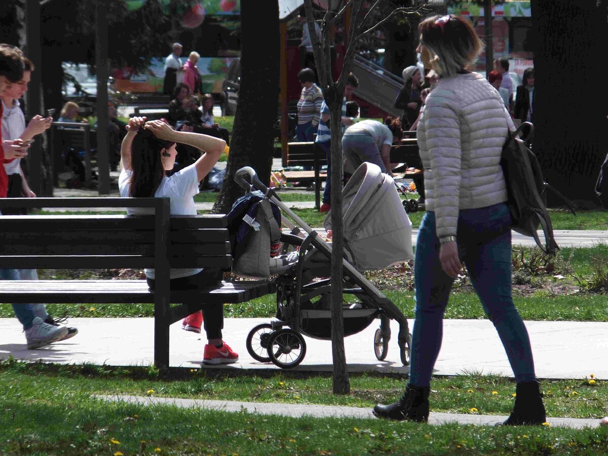 Белград, Парк Ташмайдан. Личное фото