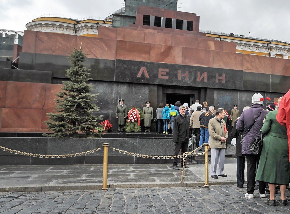 Фото с лениным в мавзолее