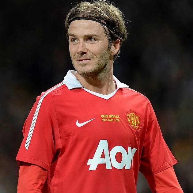 Девид в футболке МЮ