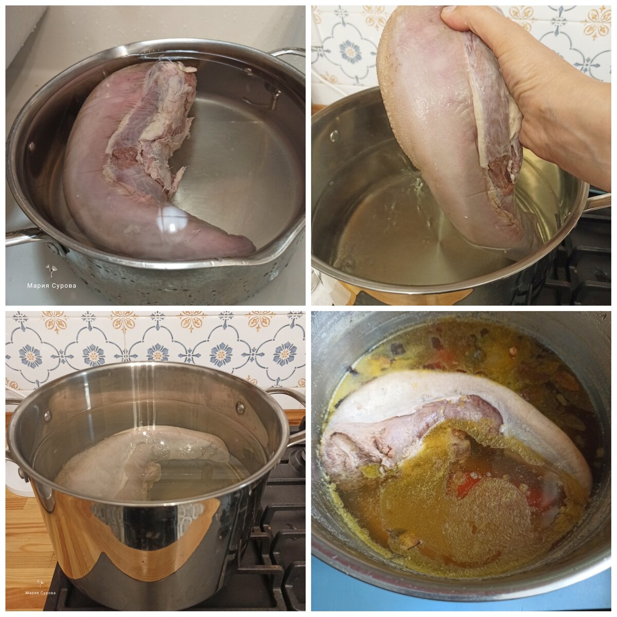 Варится язык довольно долго, от 2,5 до 3,5 часов.