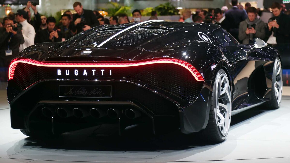 Bugatti представил La Voiture Noire