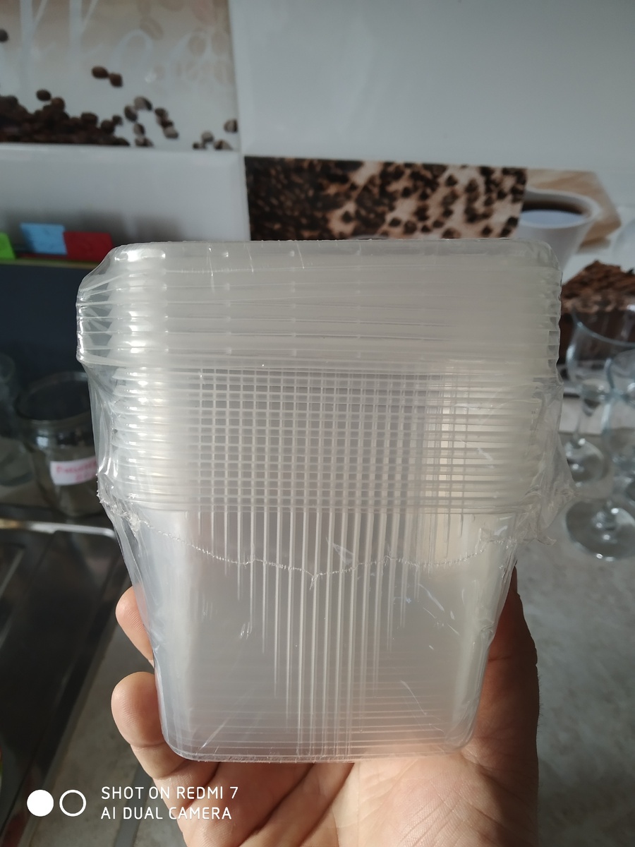 Одноразовые контейнеры... 