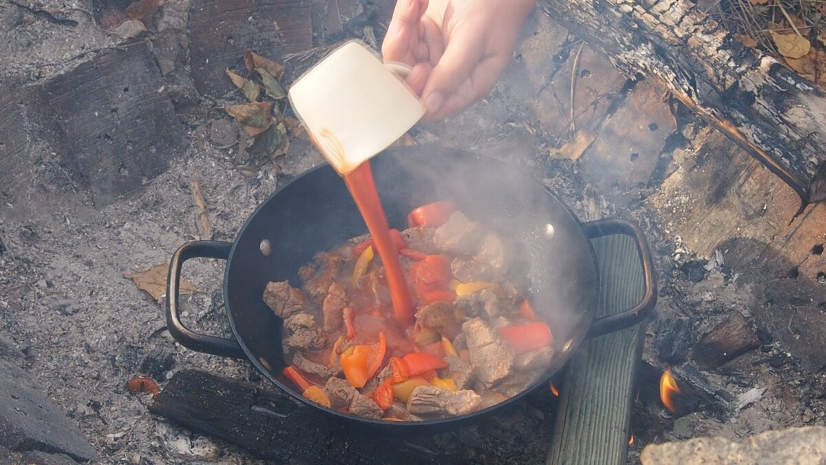 Чашушули в казане на костре, чудесный рецепт грузинской кухни! | Готовим с  Перцем! | Дзен