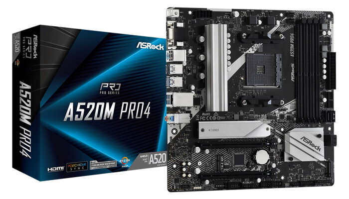 ASRock A520M PRO4