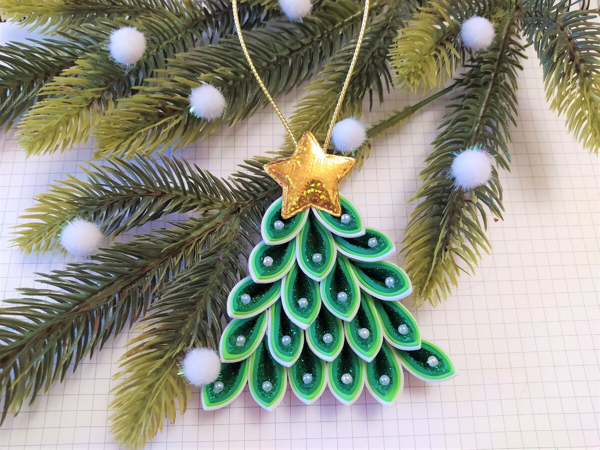 Милое украшение для новогодних праздников