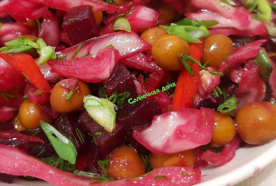 Горошек - не последняя скрипка в салате