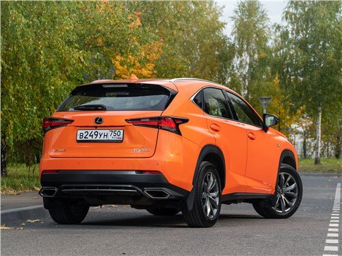 Фото Lexus NX - вид сзади 
