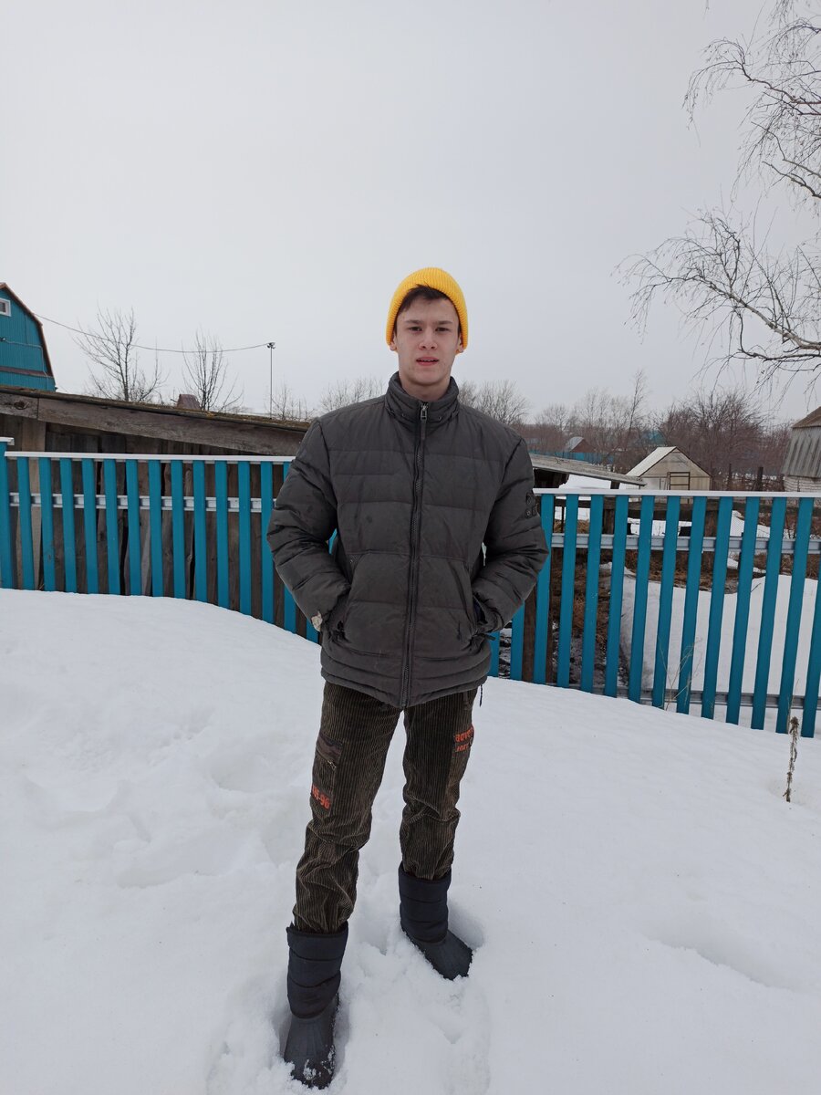 Учу английский язык, даже в деревне!