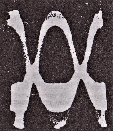 Рис.2.Осциллограмма линейнополяризованной волны прошедшей через феррит.в декартовой системе координат..