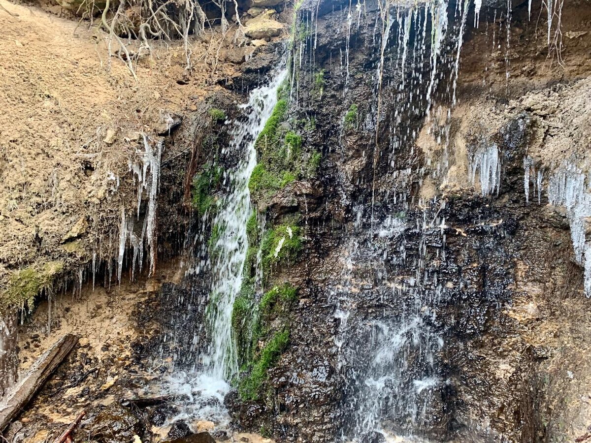 Водопад в Калужской области