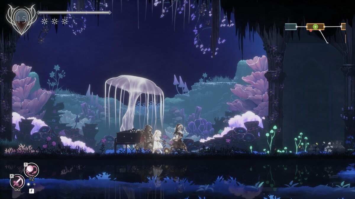 Локация Ender Lilies.