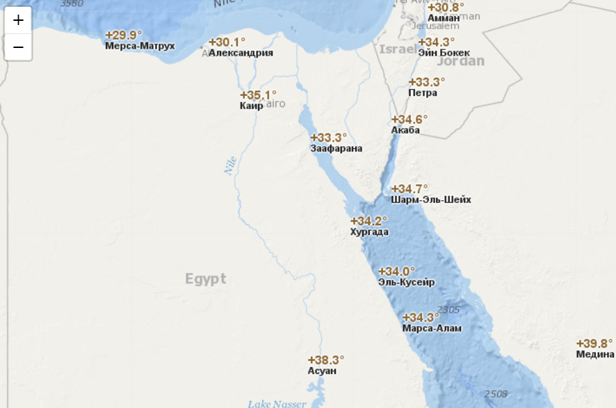 Египет карта температура воды. Температура в Египте в марте.