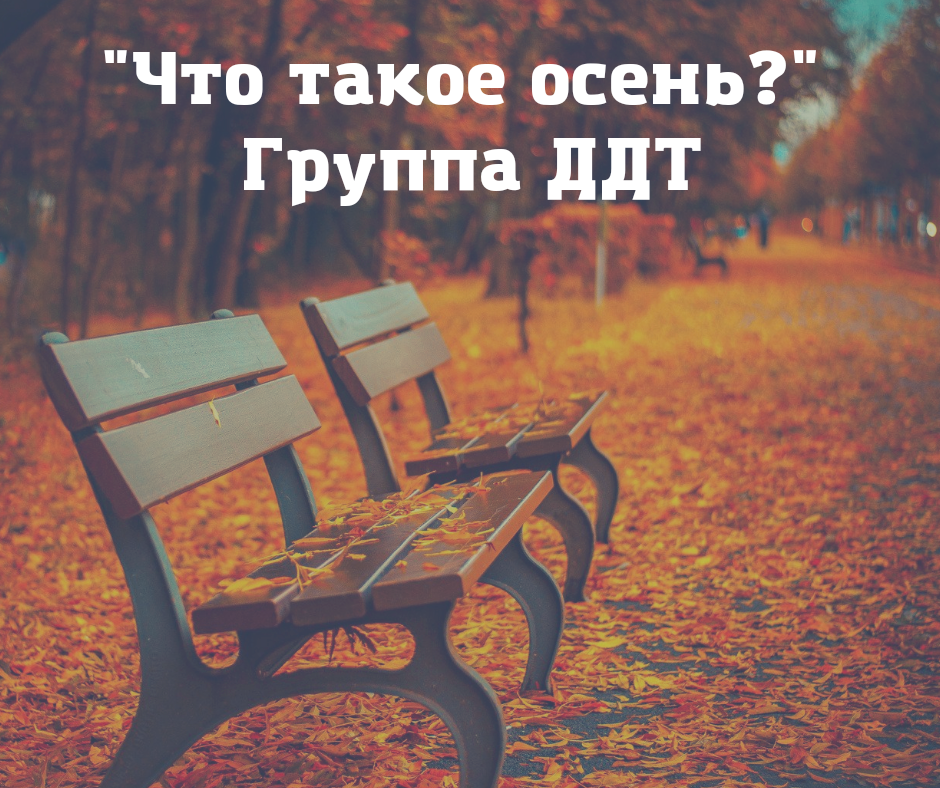 Что такое осень это