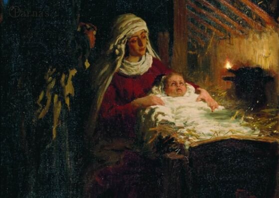 Фрагмент картины И. Репина