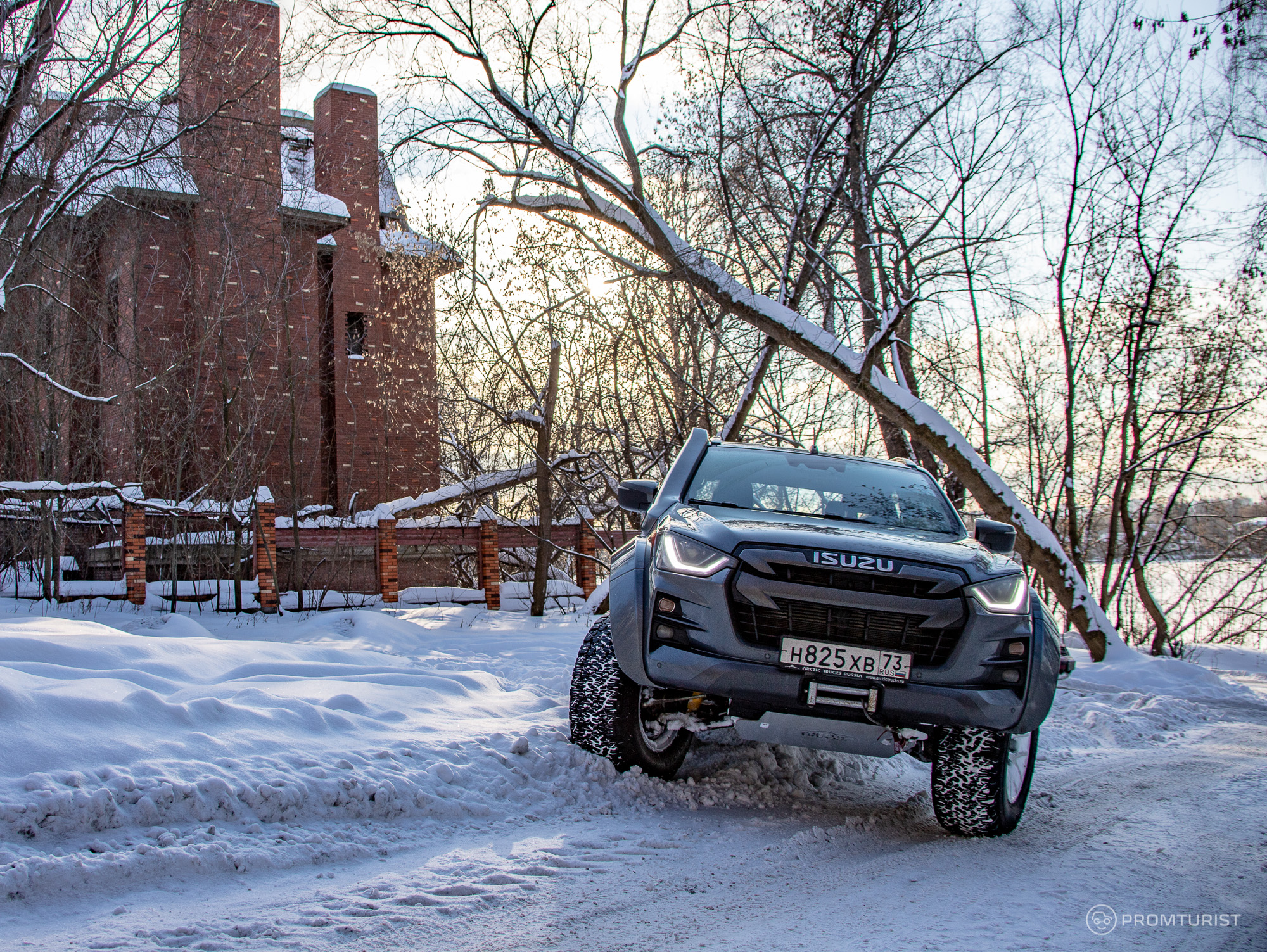 Протестировал Isuzu D-max Arctic Trucks. Монстрический внедорожник, который можно купить в РФ ???14