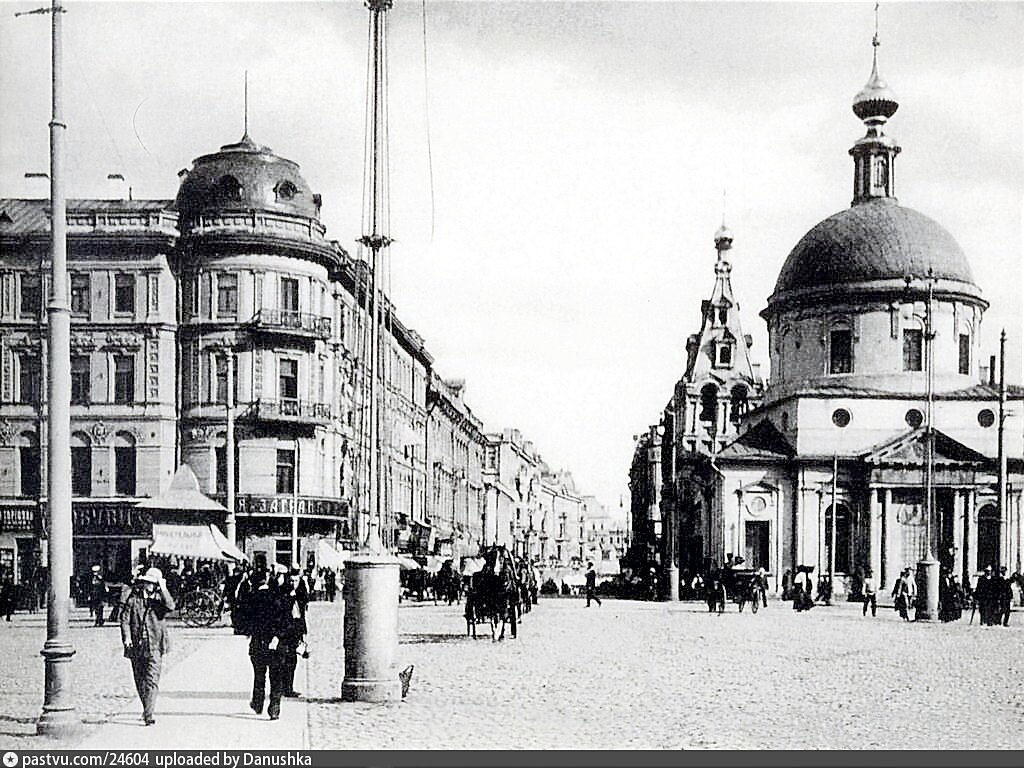 Тверская улица в 19 веке фото