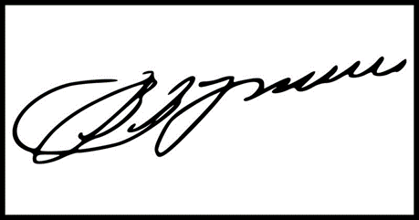 Подпись В.В. Путина 