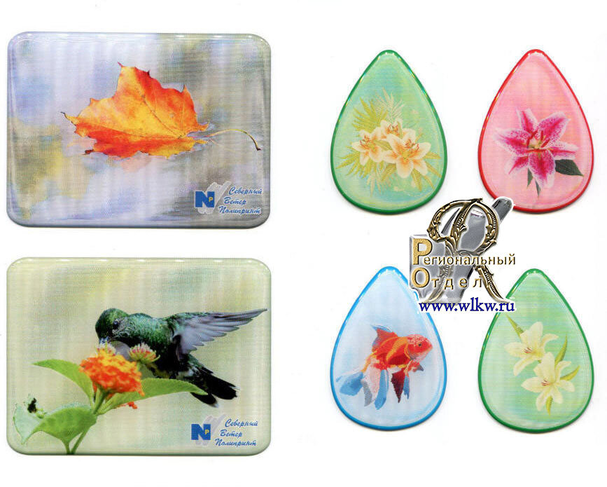 Шильдик с голографией.