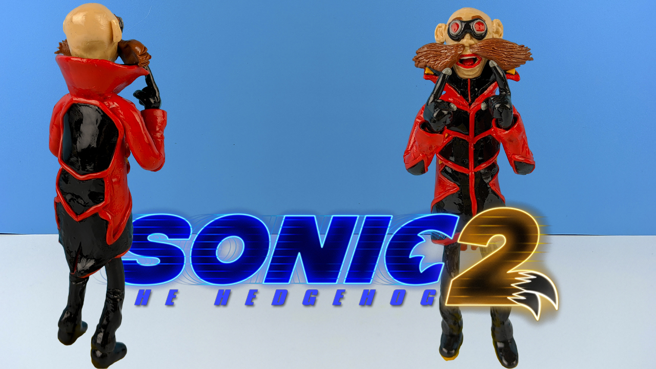 Лепим из пластилина Доктора Роботника Dr Robotnik из Соник 2 в кино 2022 |  Лепим Вместе | Дзен