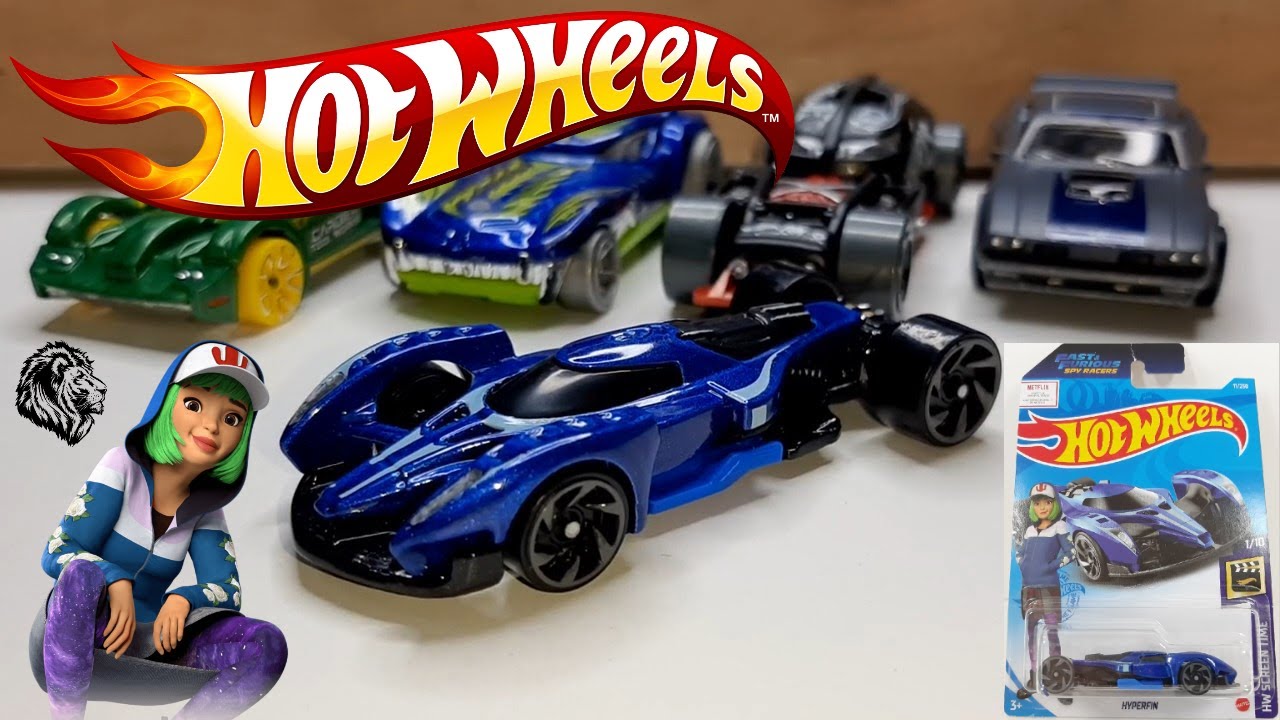 Hot Wheels - véhicule Hyperfin Fast & Furious Spy Racers HW Screen