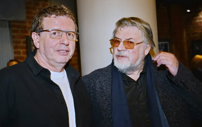 Михаил Ширвиндт с отцом Александром Ширвиндтом