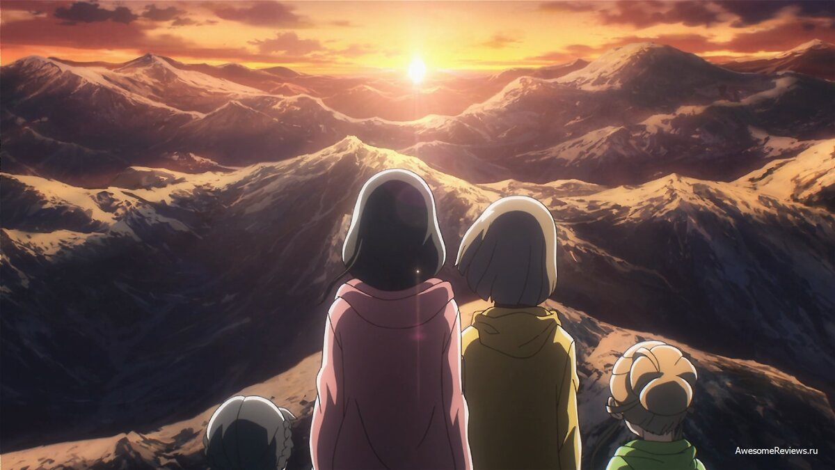 Рассвет в горах