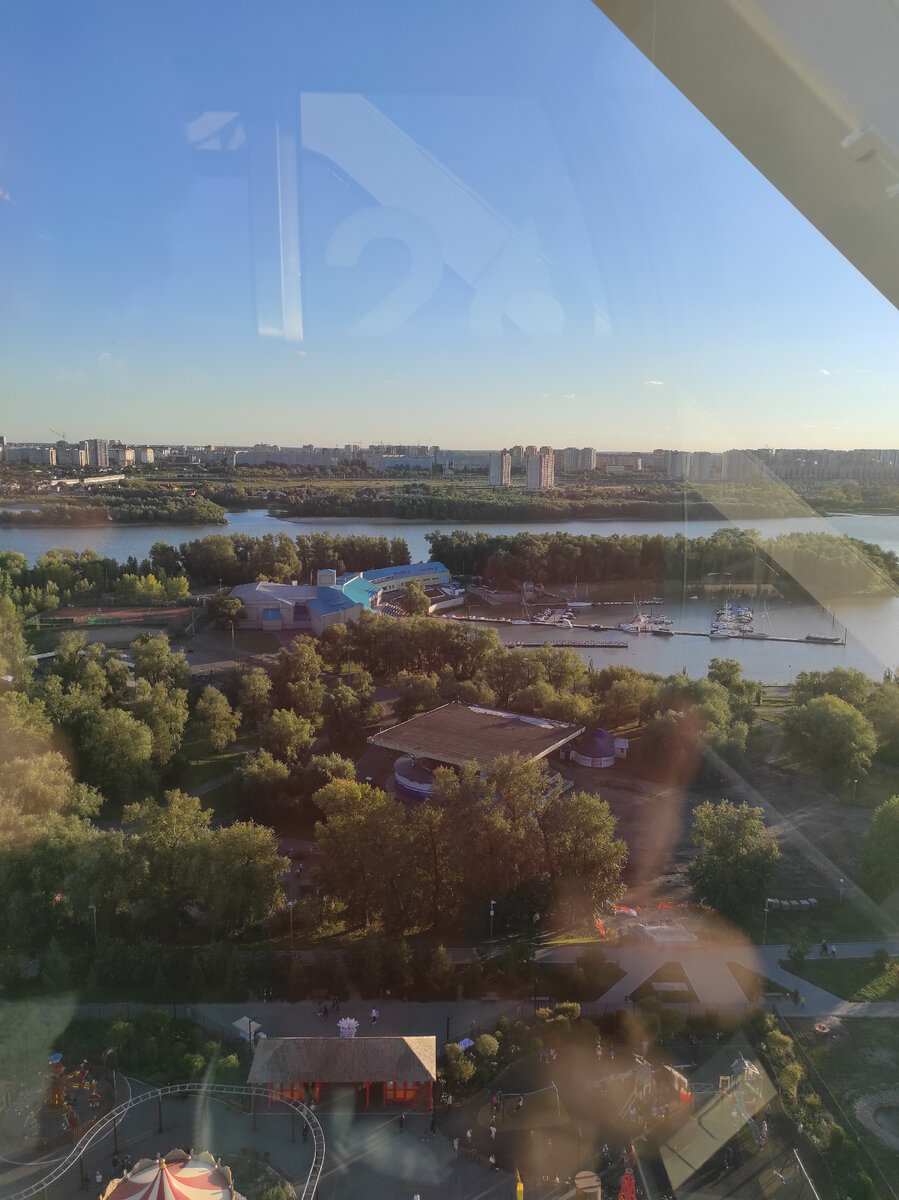 Вид на Иртыш с Колеса