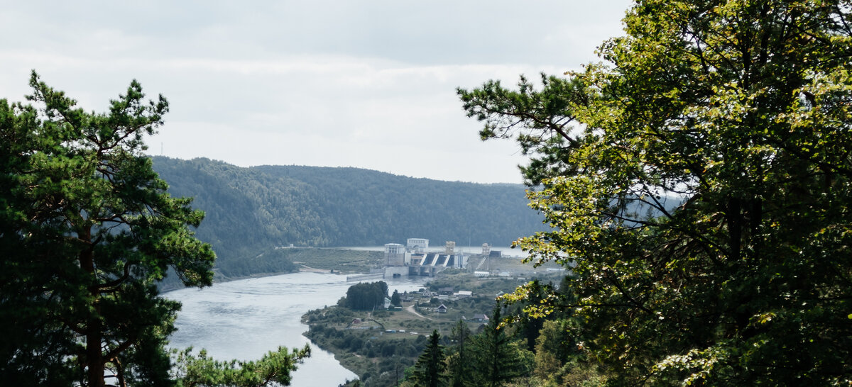 Павловская ГЭС, июль 2022