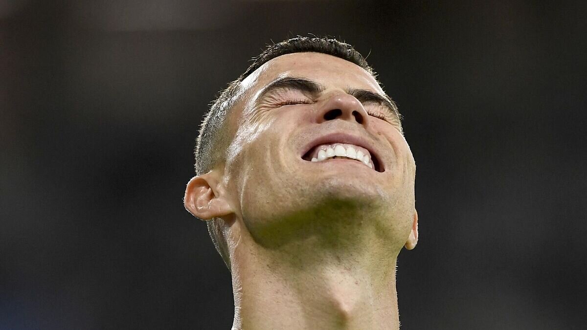    Нападающий "Манчестер Юнайтед" Криштиану Роналду© AFP 2022 / ANDER GILLENEA