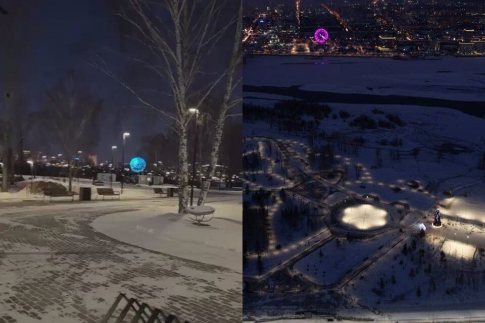     Парк-Арена особенно красив вечером. Фото: Анна Терешкова.