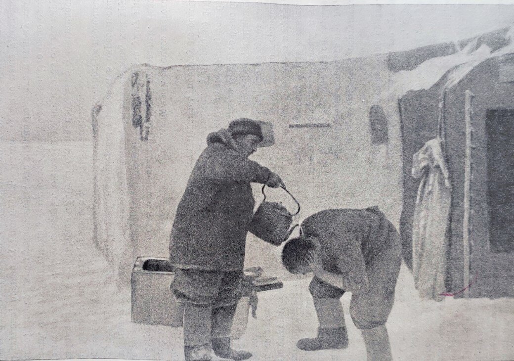 Водные процедуры на СП-1