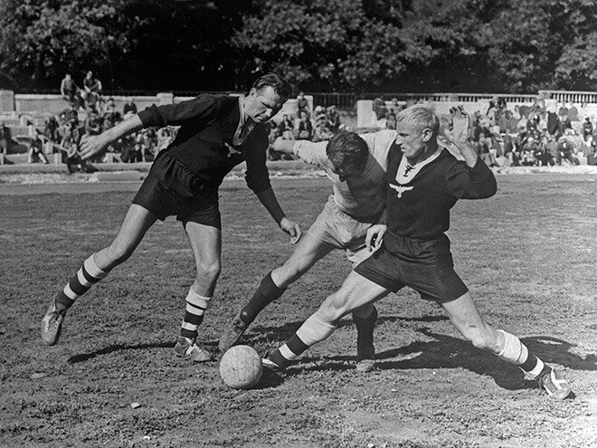 Один из матчей.