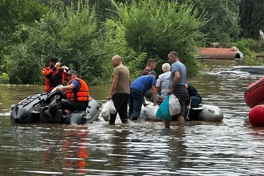    В Приморье из зон подтопления эвакуировали более 600 человек